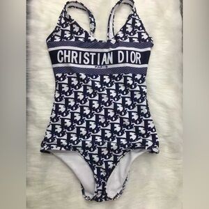 Dior Women's One Piece - Black and White